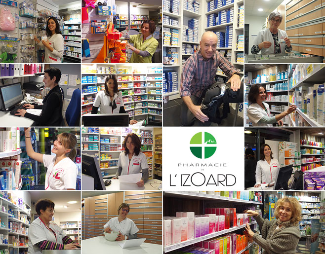 L'equipe della Farmacia dell'Izoard